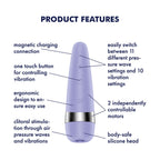 Satisfyer Pro 3+ – USB-Rechargeable Air Pulse Vibrator > Sex Toys For Ladies > Air Pulsation