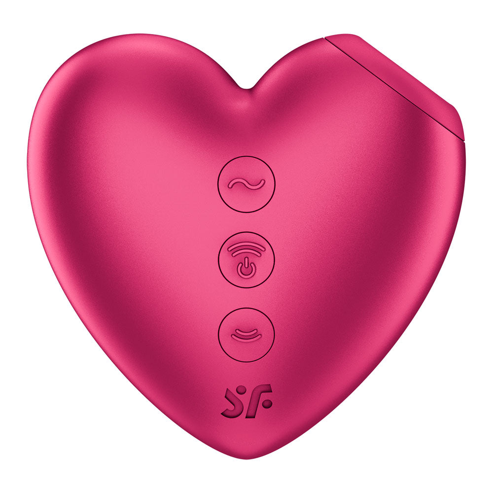 Satisfyer Cutie Heart – Battery Operated Air Pulsation Vibrator > Sex Toys For Ladies > Air Pulsation