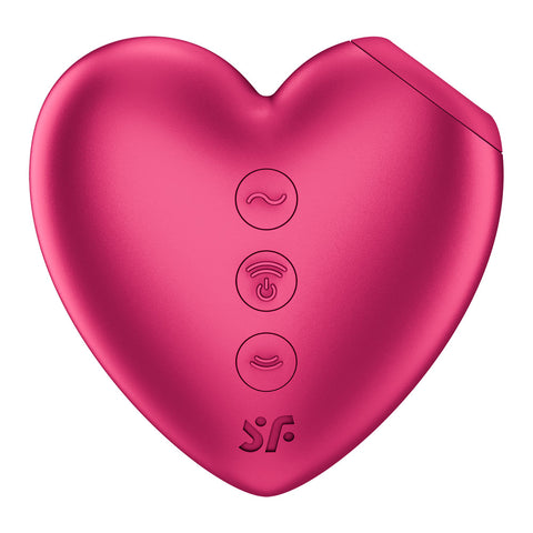 Satisfyer Cutie Heart – Battery Operated Air Pulsation Vibrator > Sex Toys For Ladies > Air Pulsation