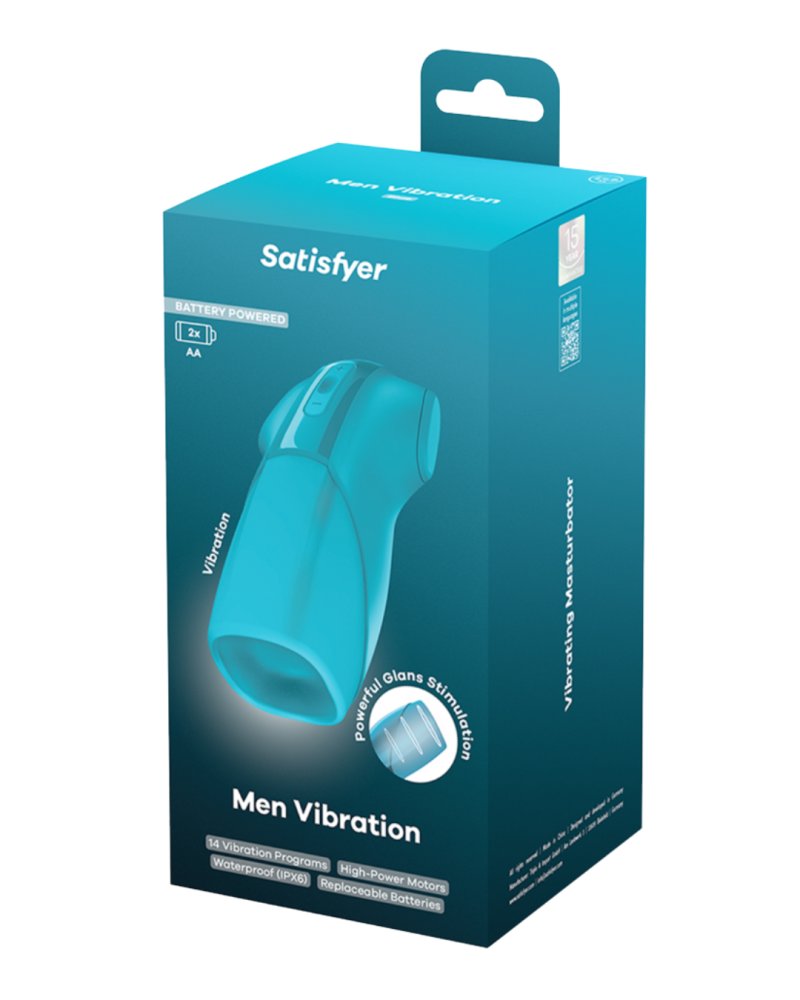 Satisfyer Men Heat Vibration – Heating Vibration Masturbator