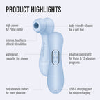 Satisfyer Pro 2 Generation 4 USB-C Rechargeable Clitoral Stimulator > Sex Toys For Ladies > Air Pulsation