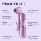 Satisfyer Pro 2 Generation 4 USB-C App-Controlled Clitoral Stimulator > Sex Toys For Ladies > Air Pulsation