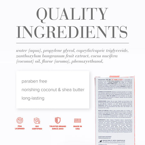 JO Warm & Buzzy (10 mL) – Warming Clitoral Stimulation Gel Enhancers Female