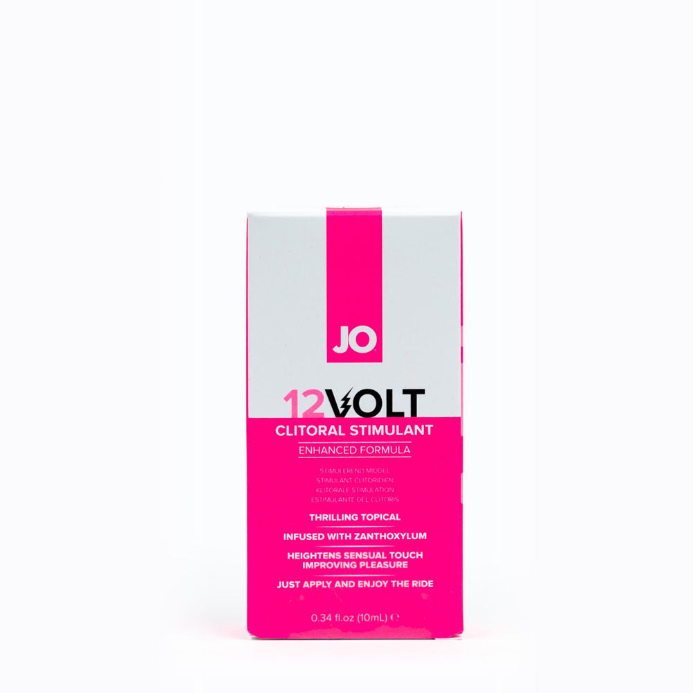 JO 12 Volt Clitoral Stimulant Gel – Oil-Based 10 ml Intense Sensation Gel Default Title > Essentials > Womens Enhancers