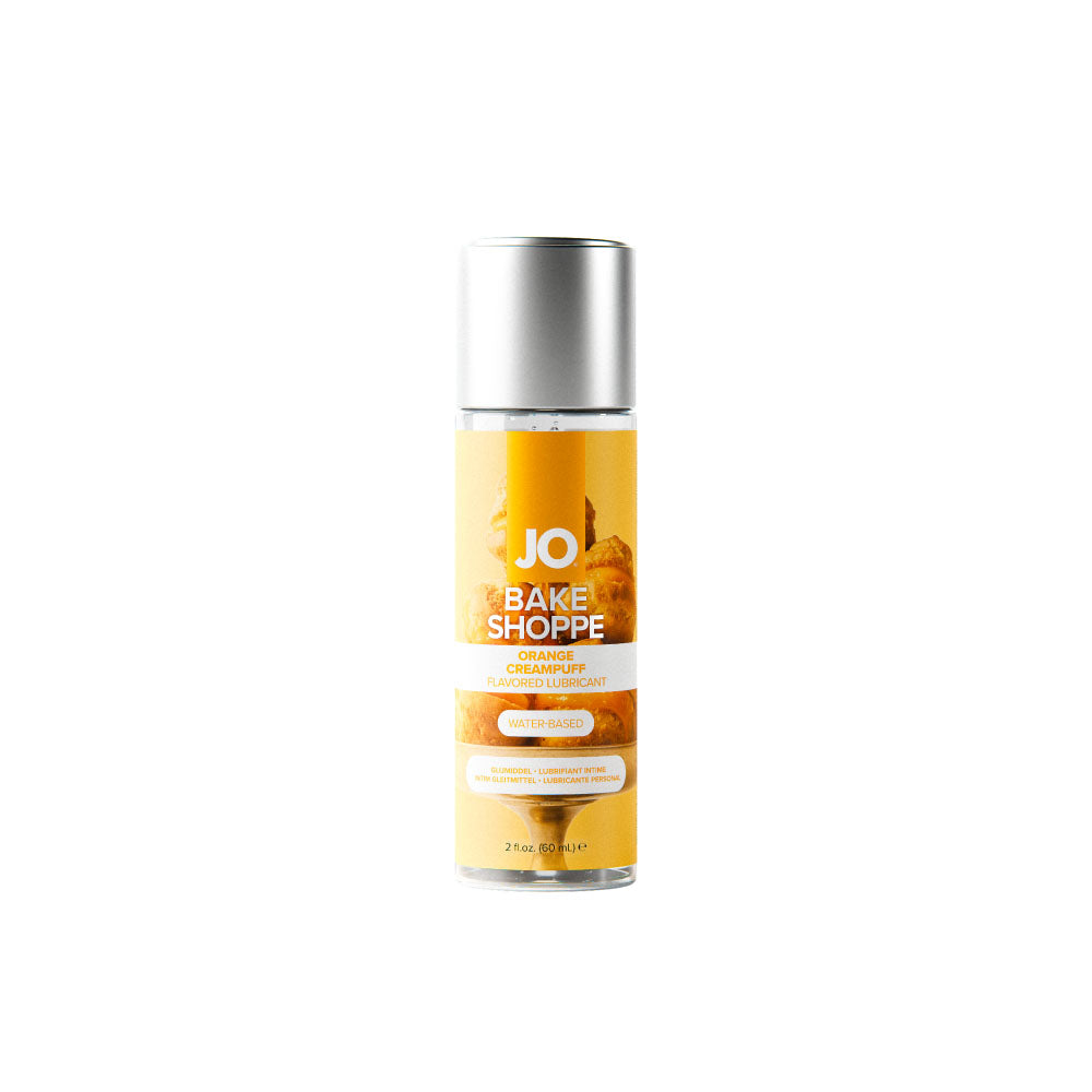 JO Bake Shoppe Orange Creampuff – Orange Flavored Water-Based Lubricant 60ml Bottle Default Title > Lube > Flavoured