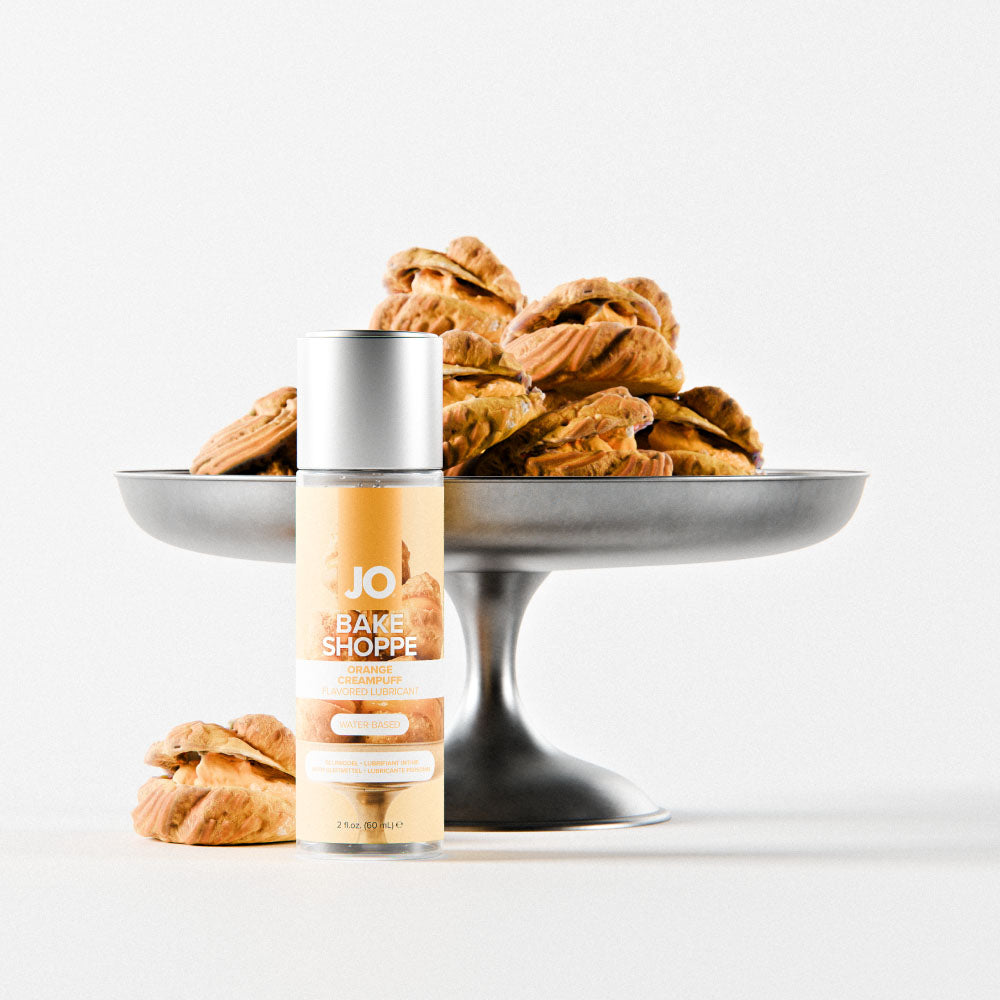 JO Bake Shoppe Orange Creampuff – Orange Flavored Water-Based Lubricant 60ml Bottle > Lube > Flavoured