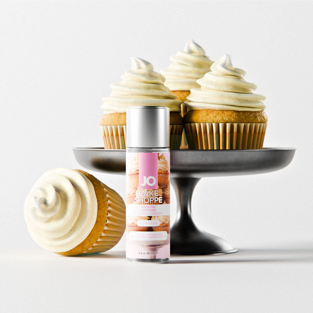 JO Bake Shoppe Frosted Cupcake – Water-Based Flavored Lubricant 60 ml Bottle > Lube > Flavoured