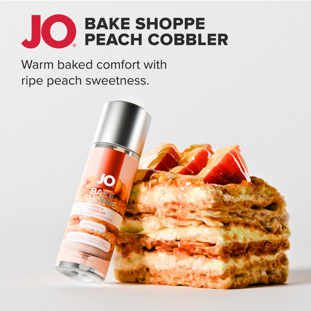 JO Bake Shoppe Peach Cobbler – Peach Flavored Water-Based Lubricant 60 ml > Lube > Flavoured
