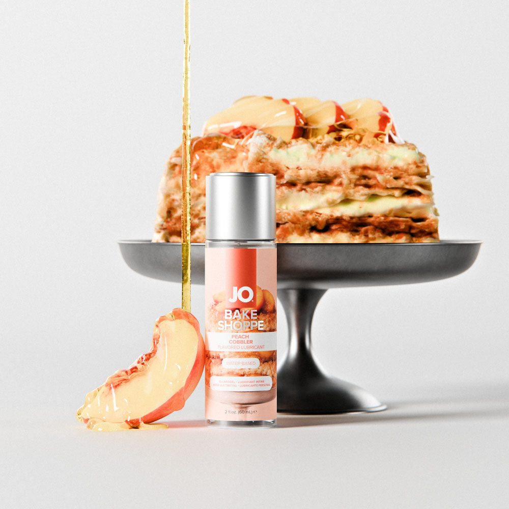 JO Bake Shoppe Peach Cobbler – Peach Flavored Water-Based Lubricant 60 ml > Lube > Flavoured