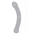 Glas 6 Inch Curved G Spot Dildo > Glass > Dildos
