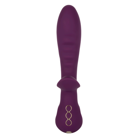 Obsession Lover Turbo-Charged Dual Vibrator in Purple with 10 Vibration Functions and Waterproof Silicone Design Vibrators - G Spot