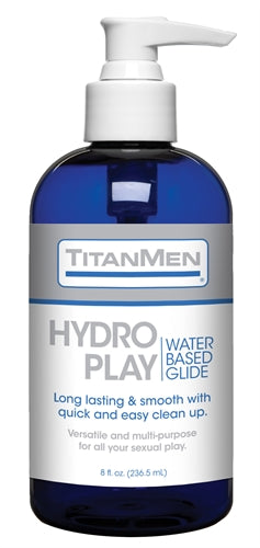 TitanMen Hydro Play Water Based Lubricant 240 ml Pump Bottle Default Title Water Based Lube