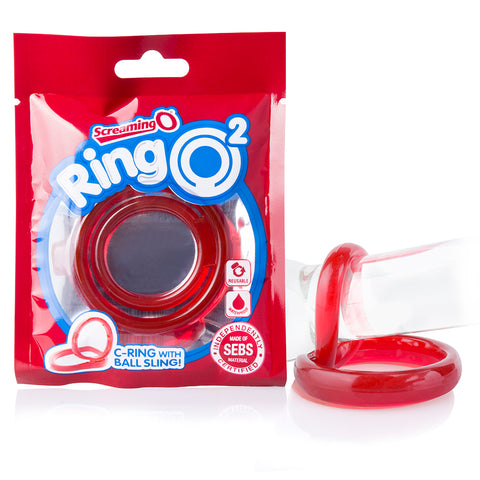 RingO RingO 2 Dual Cock Ring – Dual Loop Penis and Testicles Ring > Cock Ring > Single