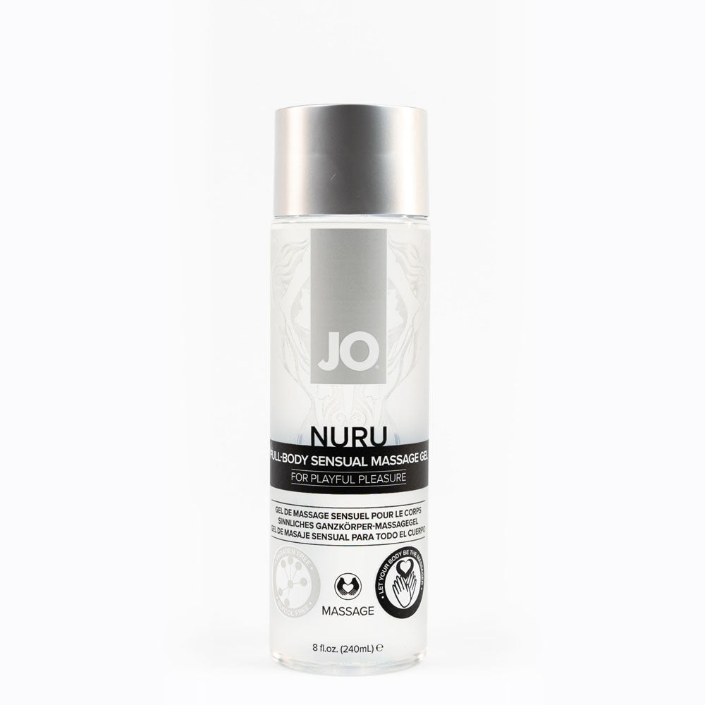 JO Nuru Massage Gel – Water-Based Massage Lubricant 240ml Bottle Default Title > Lube > Water Based