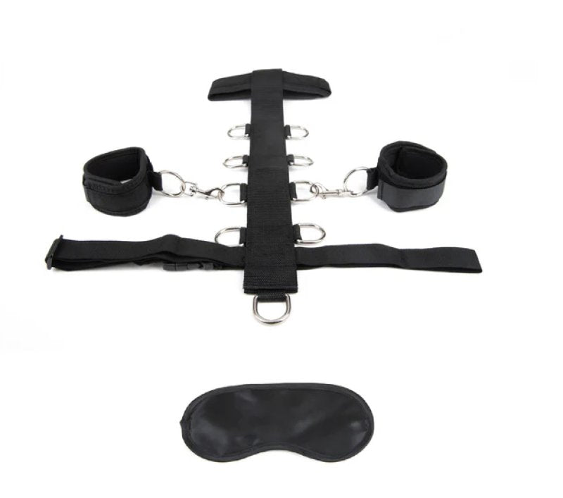 Lux Fetish 3-Piece Adjustable Neck and Wrist Restraint Set > Bondage Gear > Restraints