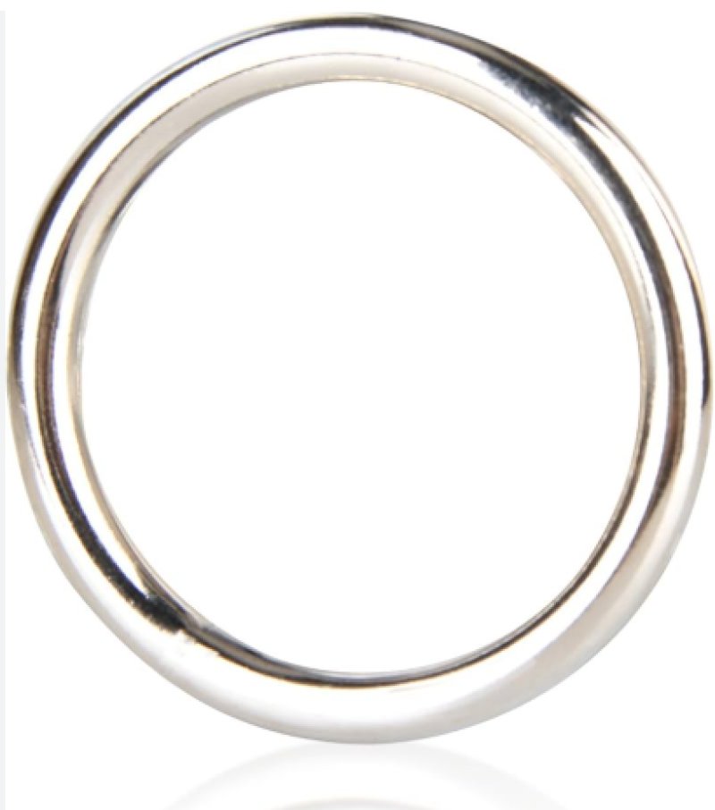 Blue Line Steel Cock Ring 1.8 Inch – Metal Cock Ring Main image