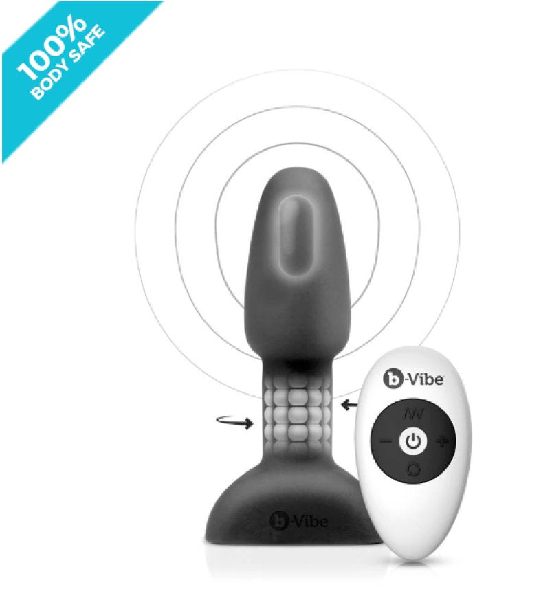 b-Vibe Rimming Petite – Rotating Beads Anal Plug