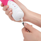 Rabbit Essentials Thrusting Rabbit Vibrator in Hot Pink with Enlarged G-Spot Tip and Charging