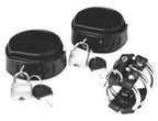 Blue Line Locking Ball Stretcher Cock Ring and Three-Ring Cock Cage Set > Clothes > Mens Leather