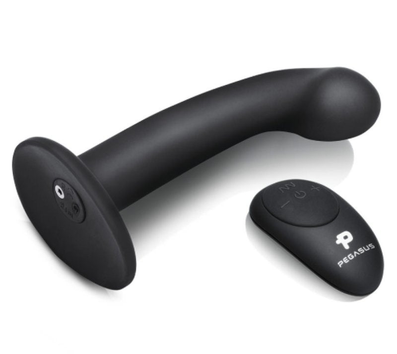 Pegasus 6 Inch Wireless Remote Control Peg with Harness – Vibrating Peg