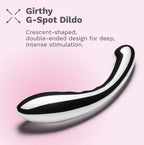 Le Wand Arch Stainless Steel Double-Ended G-Spot Stimulator Crescent Shape