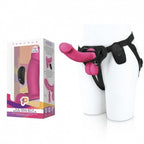 Pegasus 6.5 Inch Realistic Pink Dildo With Balls and Harness > Dildos > Strap On Harnesses