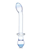 Glas 9.5" Double Play Dual-Ended Glass Dildo with Clear Smooth Design > Glass > Dildos