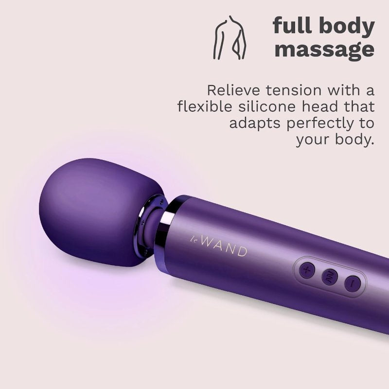 Le Wand Original Rechargeable Wand Massager – Powerful Vibrating Massager