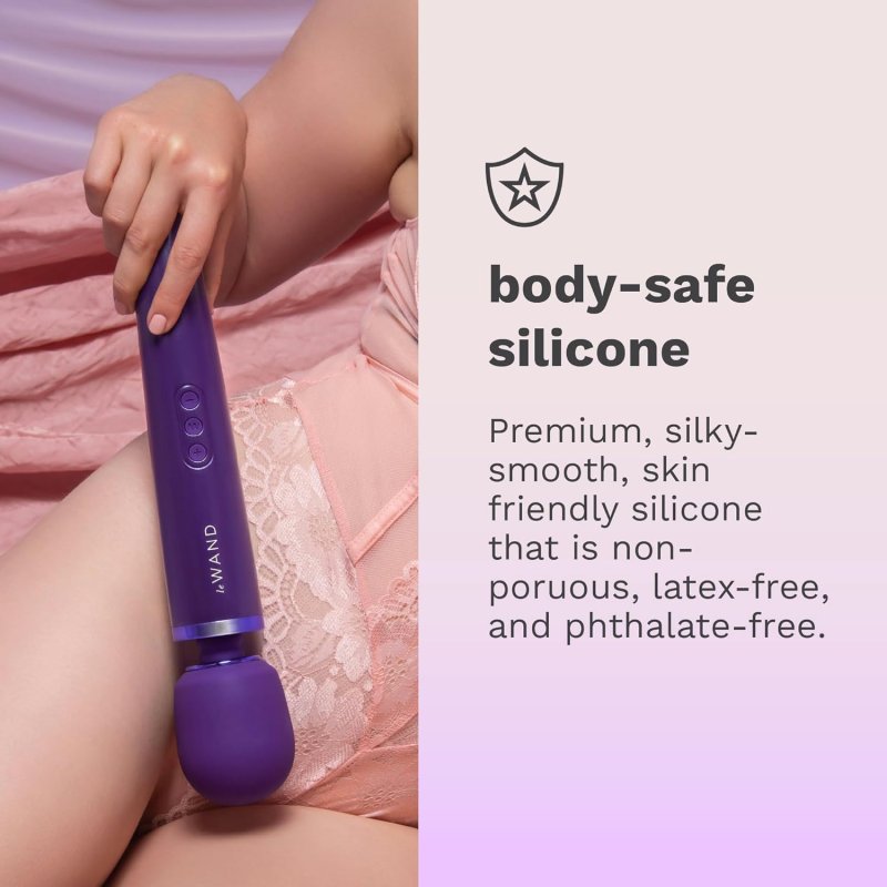Le Wand Original Rechargeable Wand Massager – Powerful Vibrating Massager