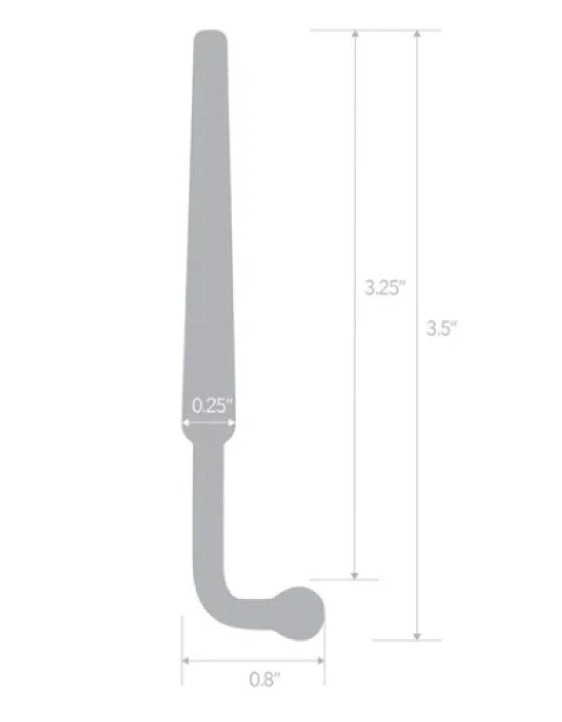 Blue Line Stainless Steel Crank Head Penis Plug 3 3/4 Inches Secondary image