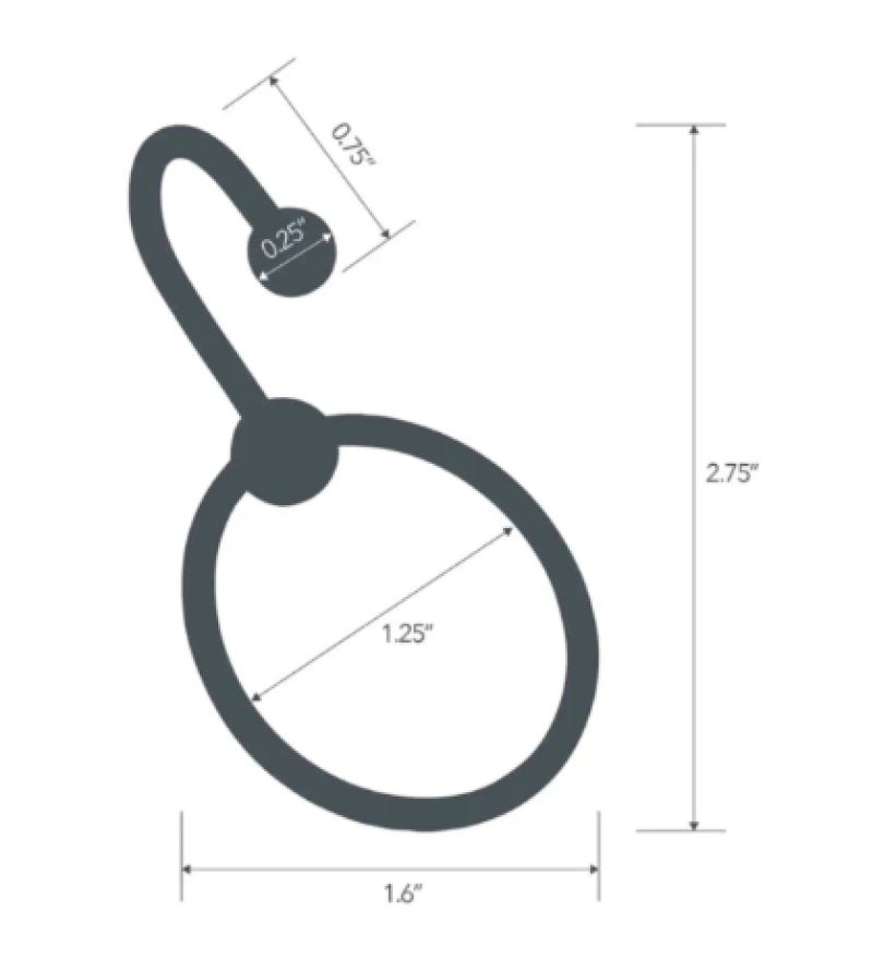 Blue Line Stainless Steel Sperm Stopper – Precision Fit Metal Intimate Accessory