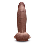 b-Vibe Slipskin Realistic Silicone Dildo 8 Inch Girthy Brown > Vibrators > Realistic Vibrators