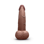 b-Vibe Slipskin Realistic Silicone Dildo 6.5 Inch Curved Brown > Dildos > Realistic Dildos