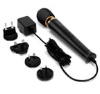 Le Wand Plug-In Black Powerful Vibrating Massager with 8-Foot Cord