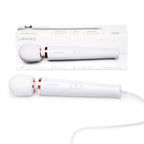 Le Wand Plug-In Vibrating Massager Classic White Design