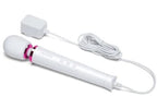 Le Wand Plug-In Vibrating Massager Classic White Design
