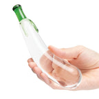 Eggplant Ecstasy (7.25 Inch) – Luxury Glass Dildo