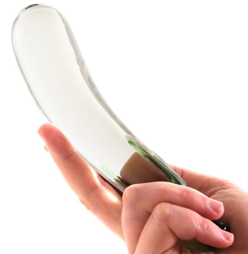 Eggplant Ecstasy (7.25 Inch) – Luxury Glass Dildo