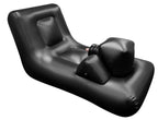 Dark Magic Inflatable Bed 3 Speed Vibrator Black with 3 Realistic Attachments and Wireless Remote