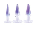 Glitzy Trainer 3 In 1 Dong 5 Inch Kit Purple With Three Graduated Sizes > Sex Toys > Dilators