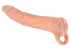 Extendor Two in One 9 Inch Realistic Flesh Penis Extender and Masturbator