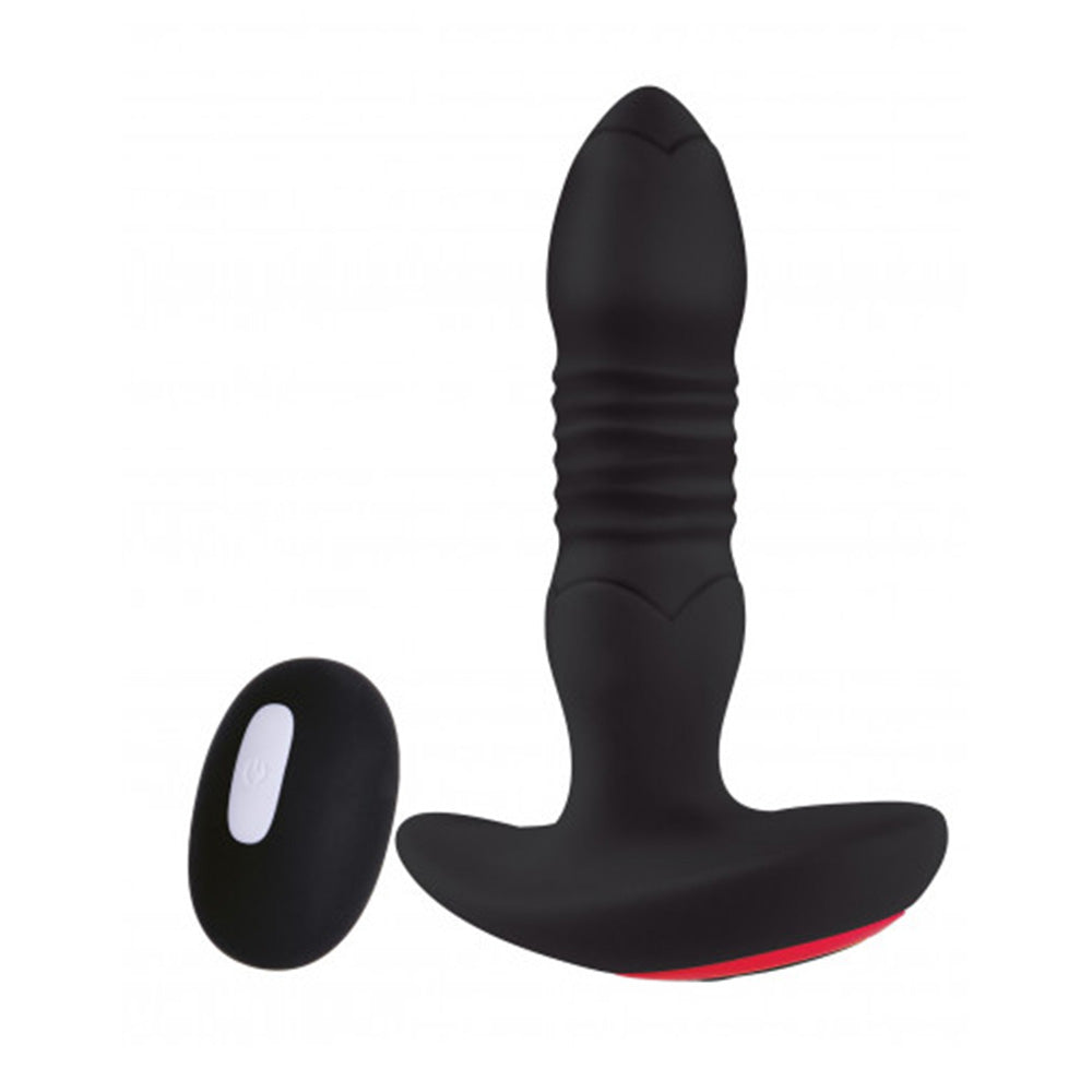 4.5 Inch Remote Silicone Prostate Stimulator with 10 Thrusting Rhythms > Anal Range > Prostate Plugs Main image