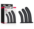 Kick Up Silicone Vaginal Training Kit – Three Sizes Suction Cup Base Training Kit