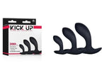 Kick Up Anal Trainer Set - Set of 3 Sizes 5.1cm to 8.9cm > Anal Range > Butt Plug Kits