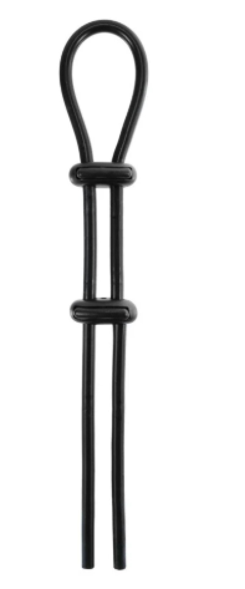Adjustable Cock Ring with Ball Strap – Hygienic Silicone 16.5 Inch Cock Ring