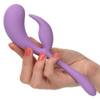 Elle Liquid Silicone Dual Flicker Vibrator in Purple with 10 Vibration Functions and Rechargeable > Vibrators > Ladies > Rabbit