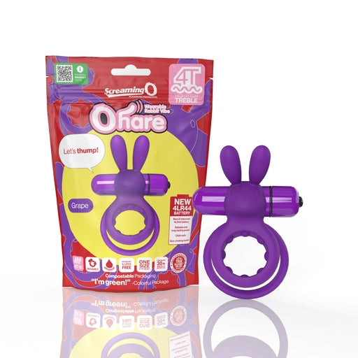 Screaming O 4T Ohare - GRAPE – Precision Targeted Rabbit Vibrations Default Title Cock Rings Vibrating