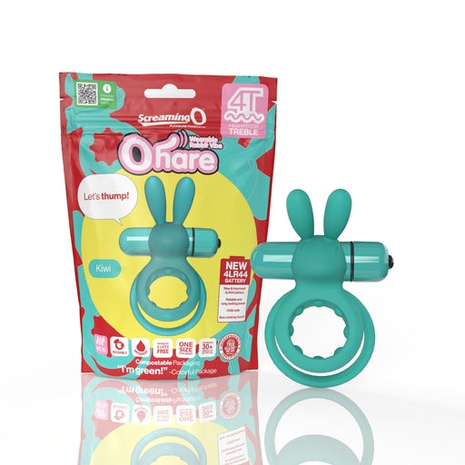 Screaming O 4T Ohare Kiwi – Targeted Treble Vibration Stimulation Default Title Cock Rings Vibrating