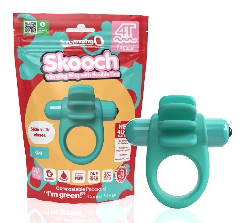 Screaming O 4T Skooch Kiwi – Powerful Treble Vibrations Default Title Cock Rings Vibrating