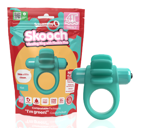 Screaming O 4T Skooch Kiwi – Powerful Treble Vibrations Default Title Cock Rings Vibrating